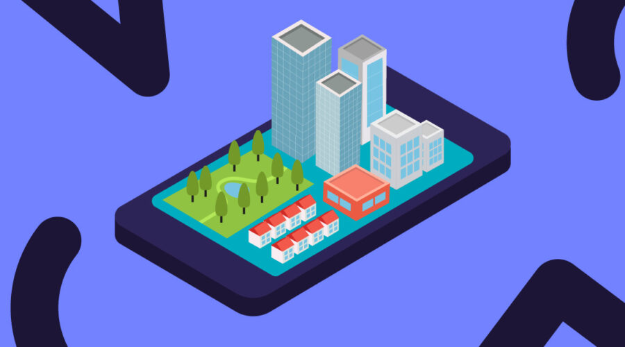 Online Estate Agents and how they are changing the real estate game - graphic created by Agency53